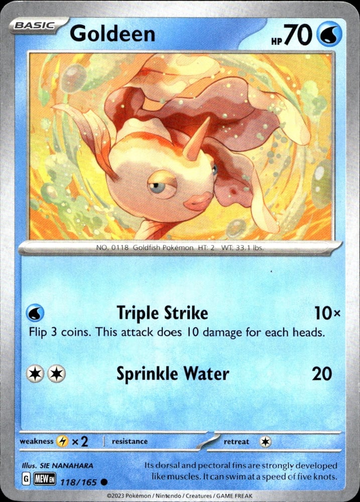 Goldeen - SV03.5 118/165