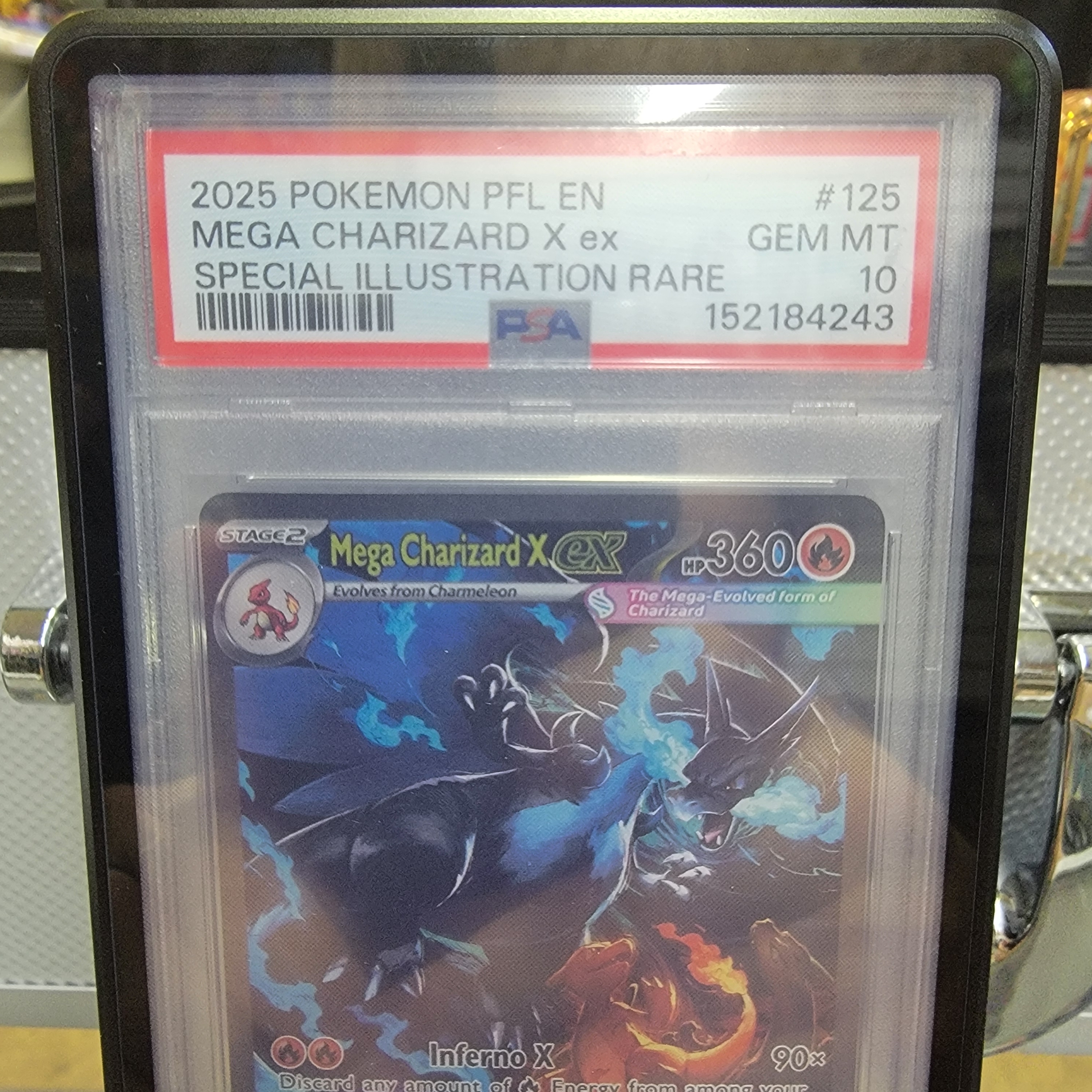 Psa 10 Mega Charizard Ex SIR Graded Card