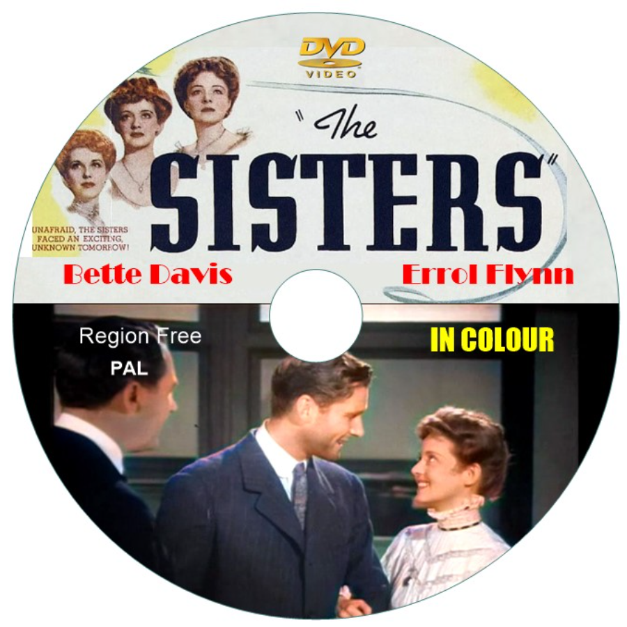 The Sisters. Bette Davis 1938 in Color. DVD