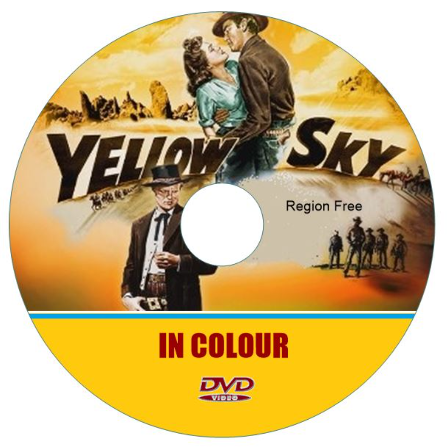Yellow Sky, Gregory Peck in Color DVD