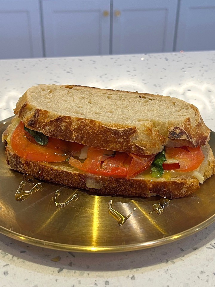 Tomato Grilled Cheese at BubbleBrew