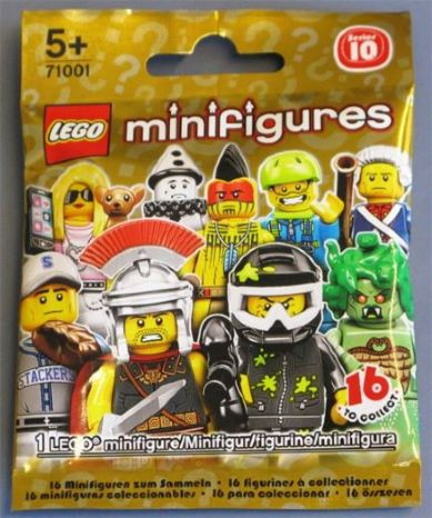 71001-1 Minifigure, Series 10 (Complete Random Set of 1 Minifigure)