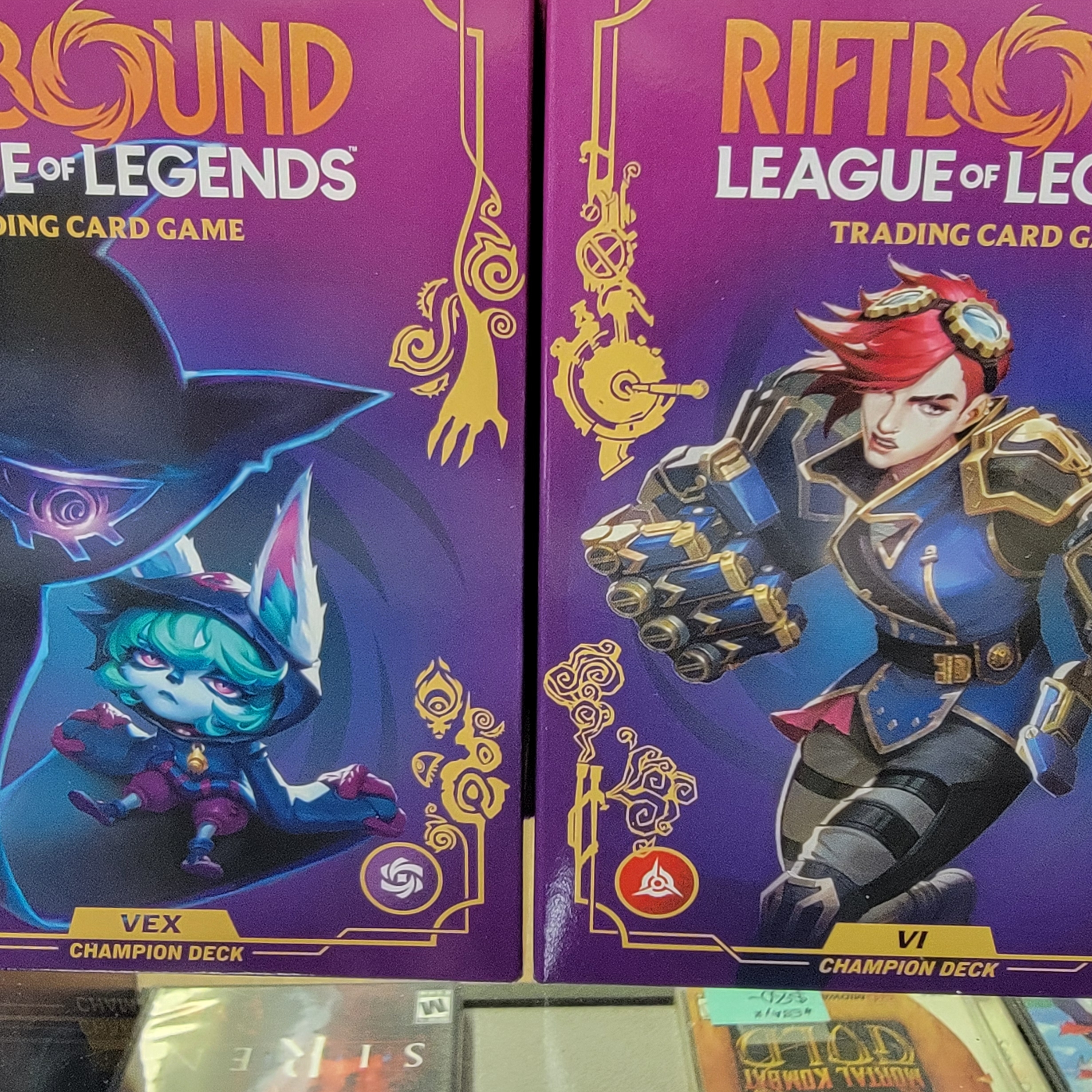 Riftbound League Of Legends Vex/Vi  Champion Decks