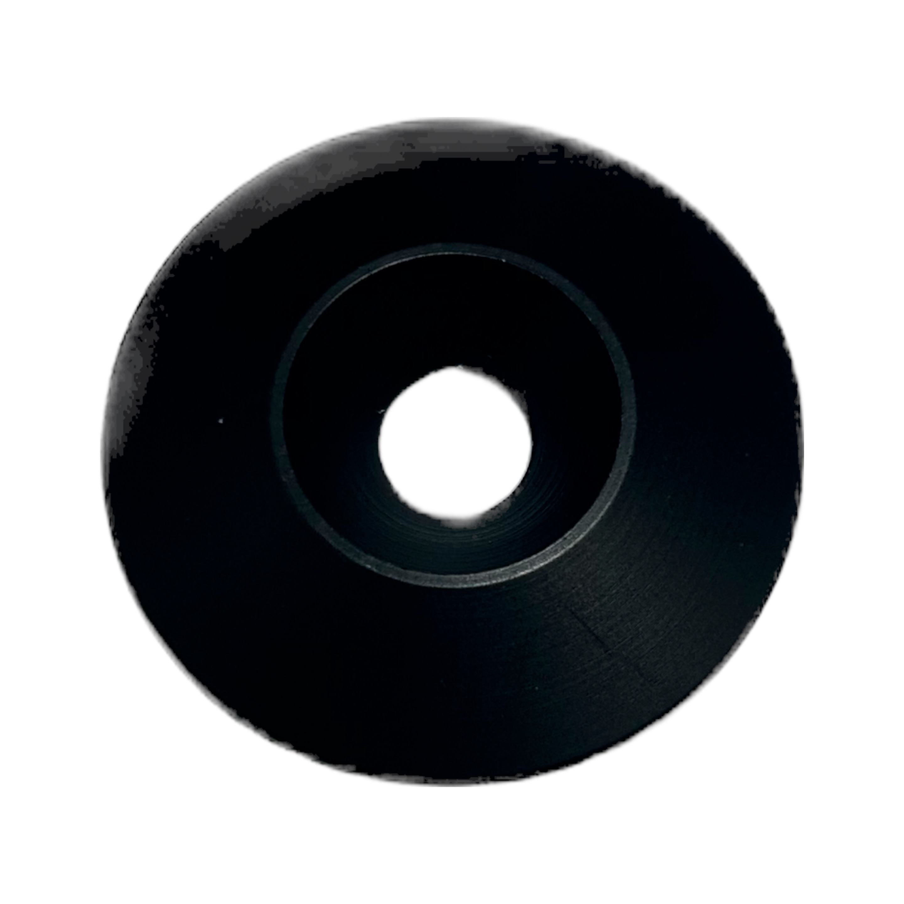 Washer 8mm hole, 20mm OD Black Countersunk