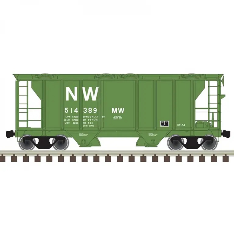 N Ps2 Covered Hopper N&W