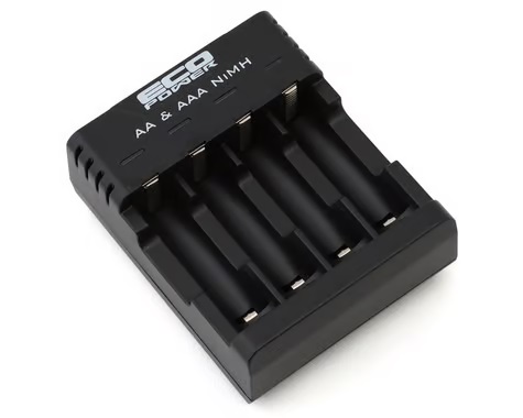 Ecopower NIMH & NICD USB Battery Charger (4 Slots)