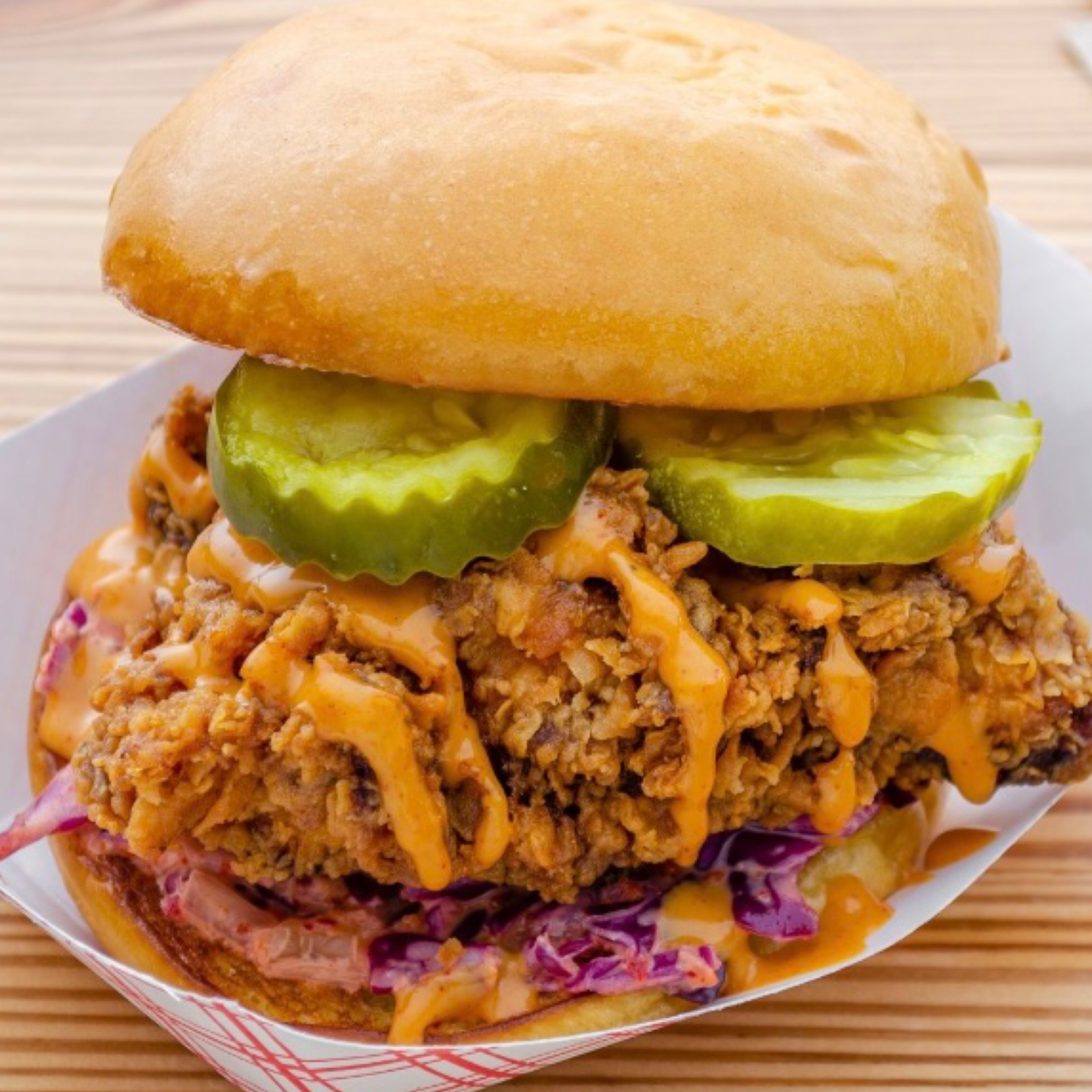 Spicy Bull Bomb Sandwich