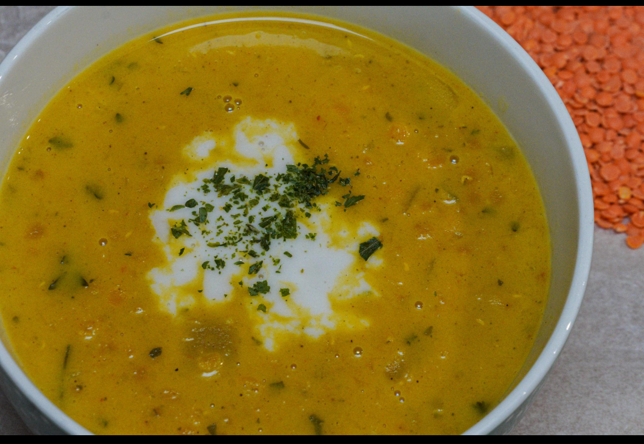 Coconut Lentil Soup