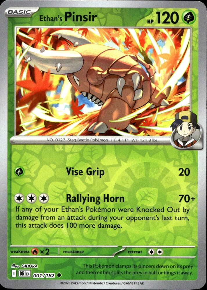 Ethan's Pinsir - SV10 1/182