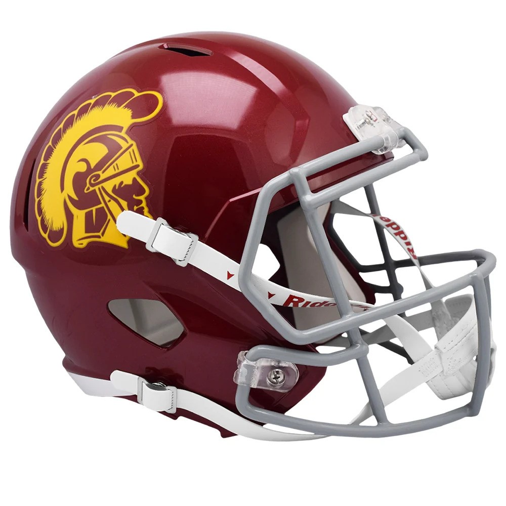 USC Trojans Riddell Full Size Speed Helmet