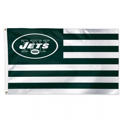 New York Jets Deluxe Americana Flag 3x5'