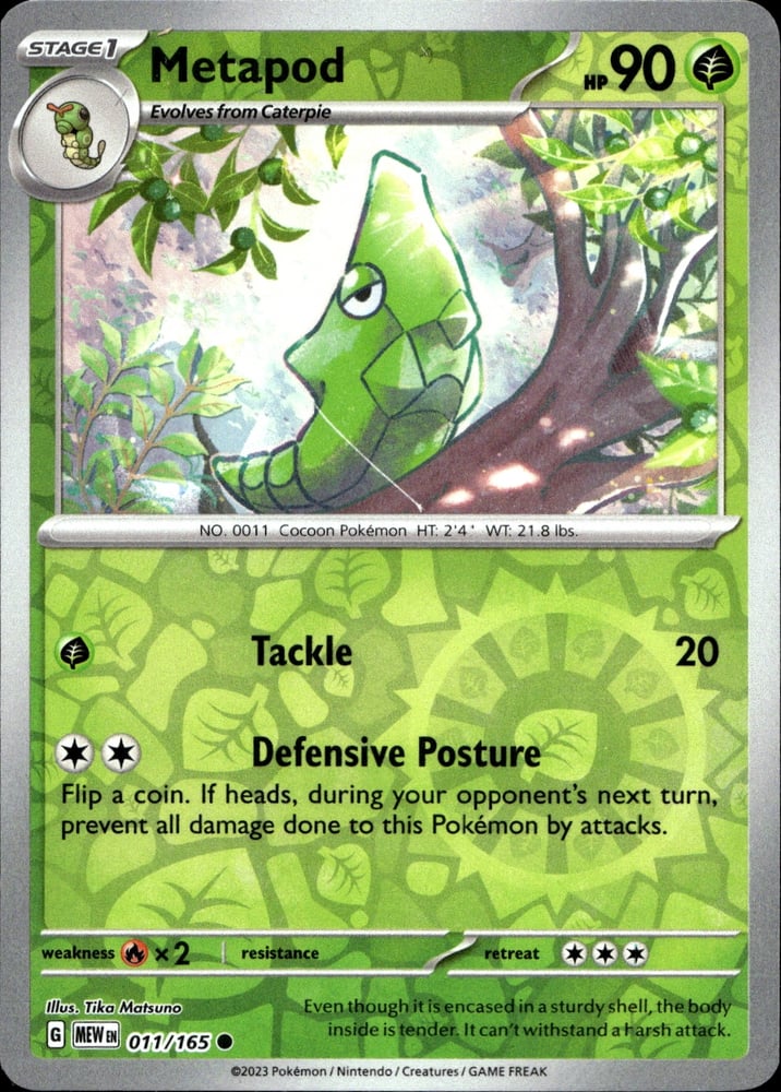 Metapod - SV03.5 11/165