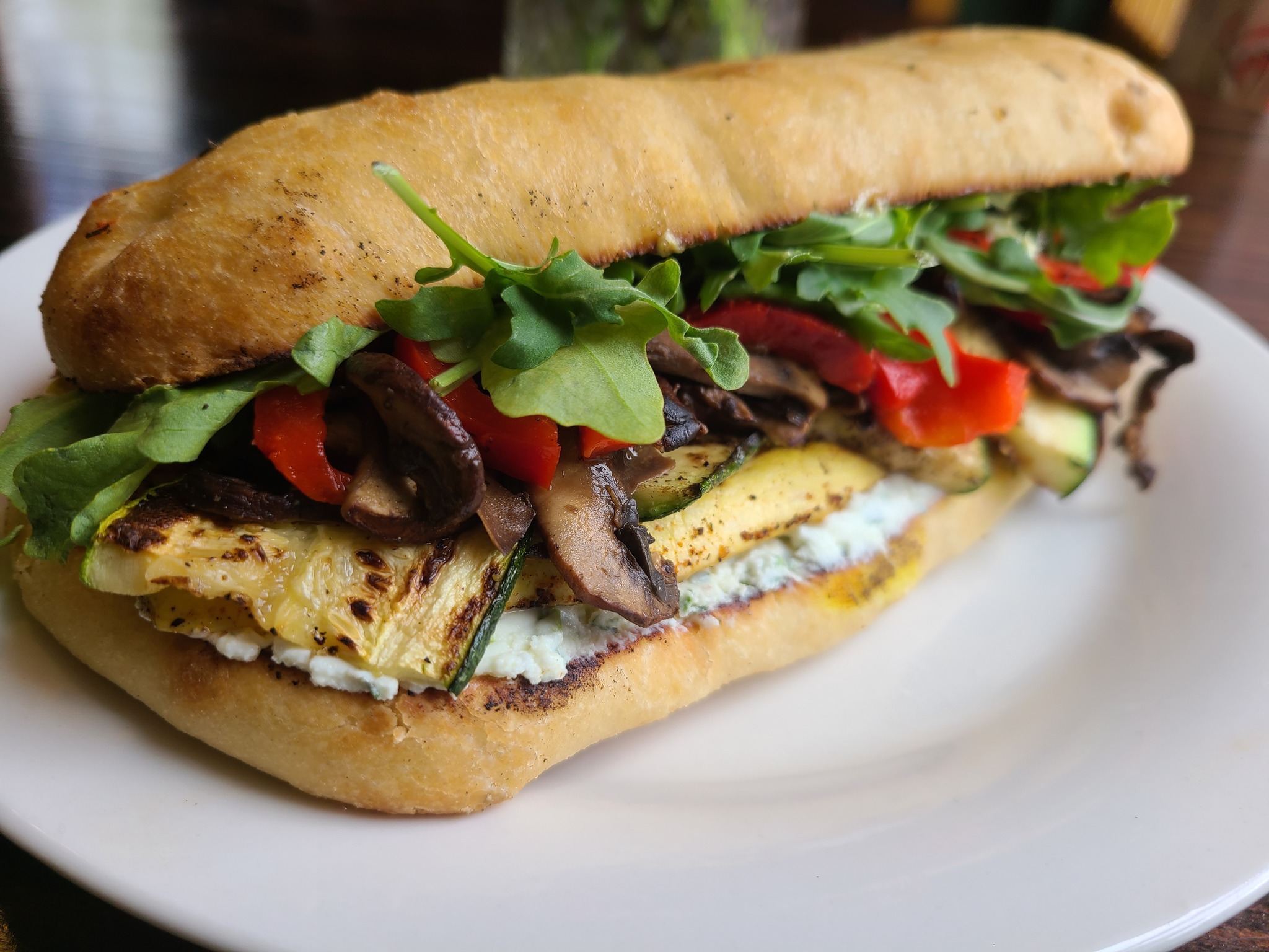 Roasted Veggie Panini