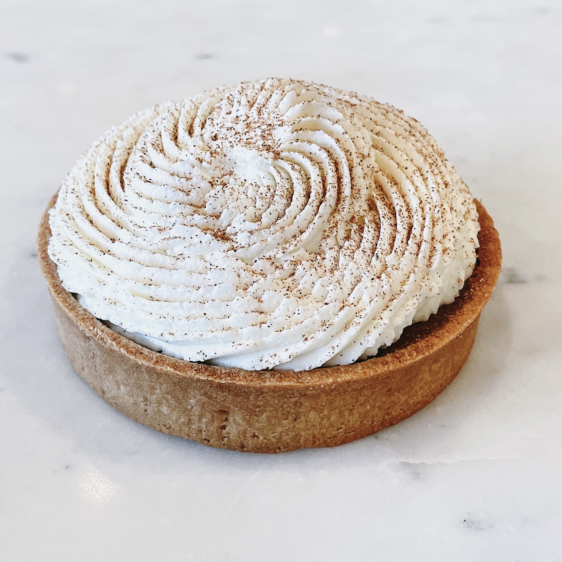 Mmm.  pumpkin pie tart