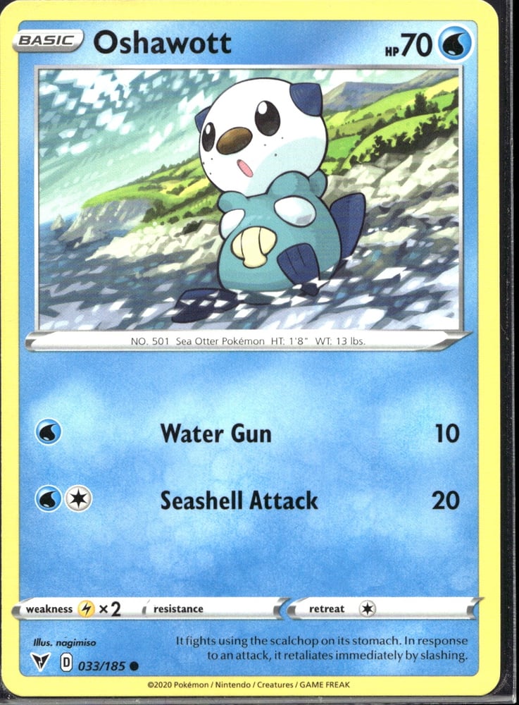 Oshawott - SWSH4 33/185