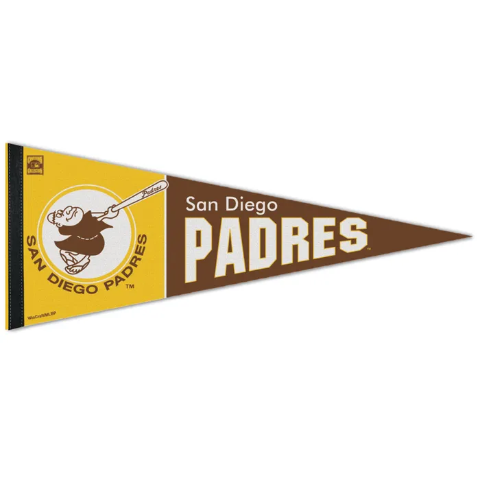 San Diego Padres Cooperstown Premium Pennant 12x30"