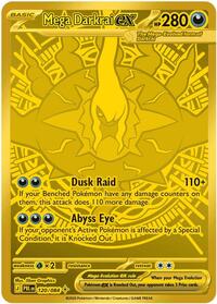 Mega Darkrai ex - 120/084 Mega Hyper Rare NM