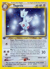 Togetic 016/111 Holo Rare MP
