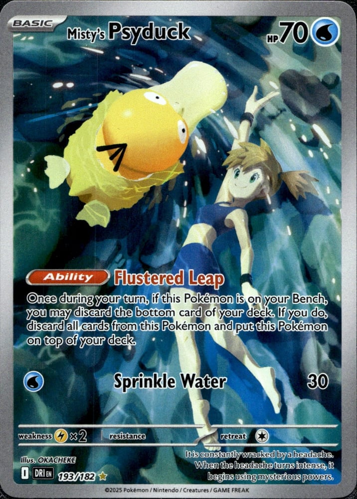 Misty's Psyduck - SV10 193/182