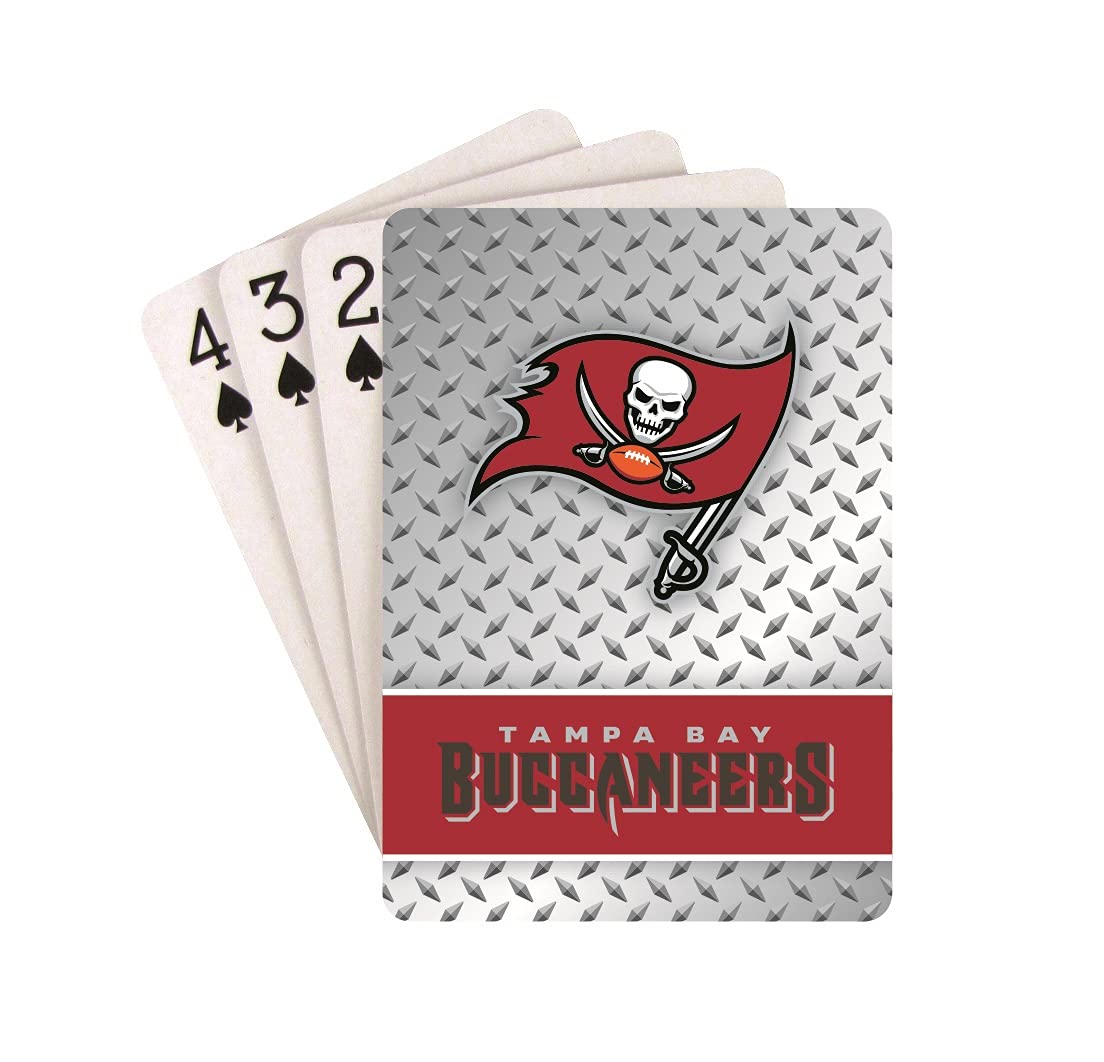 Tampa Bay Buccaneers Diamond Plate Playing Cards