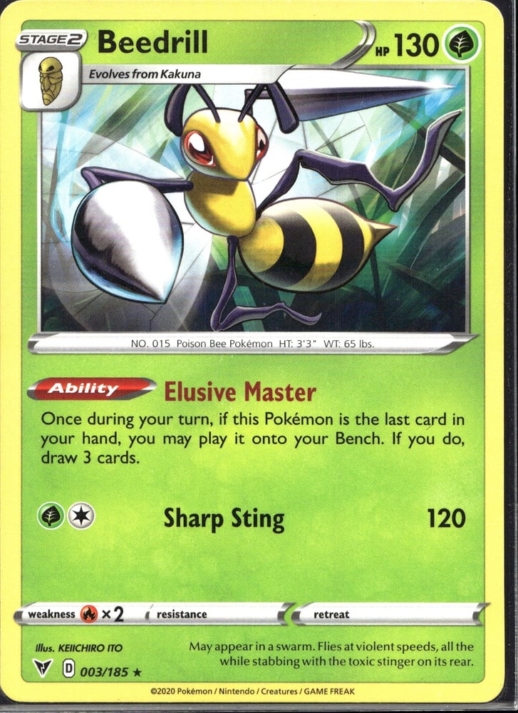 Beedrill - SWSH4 3/185