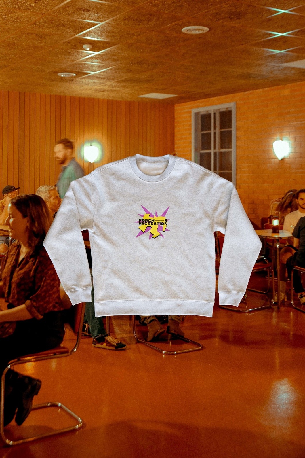 PORCH CREW NECK JUMPER by Unknown Artist - View 1