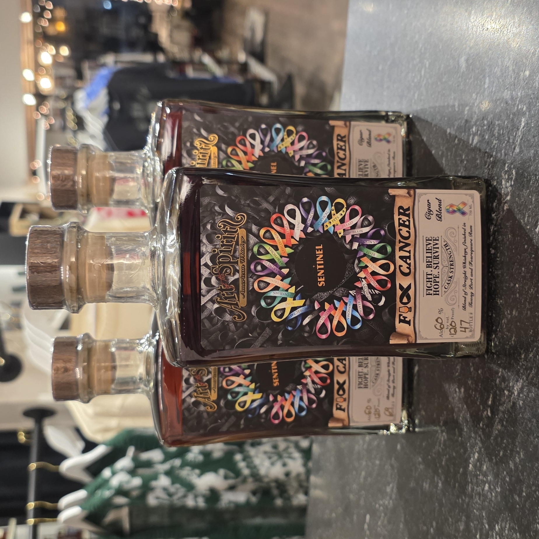 Art of the Spirits FK Cancer Cigar Blend - Sentinel Single Barrel Pick