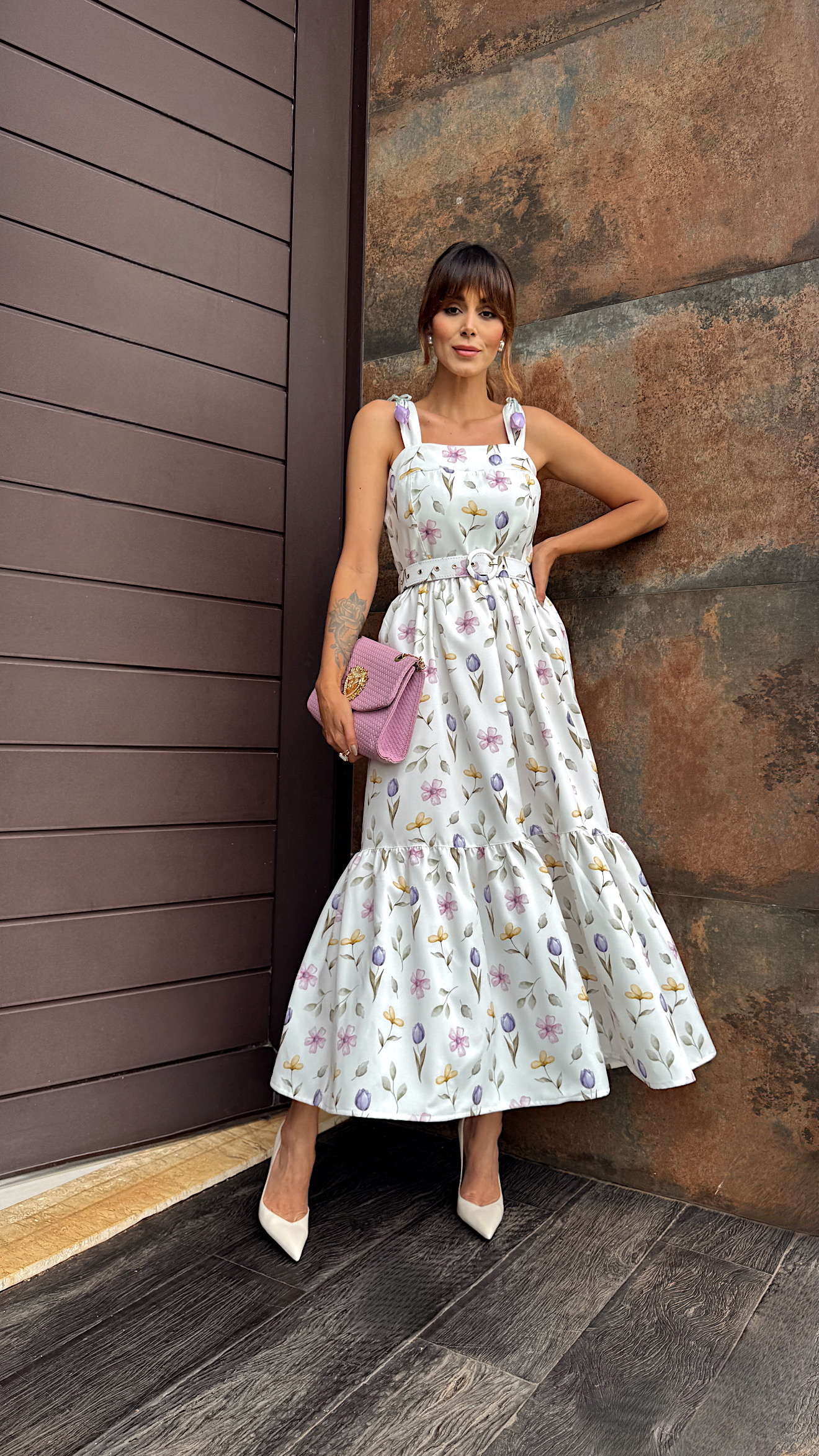 Vestido Tulipa Midi