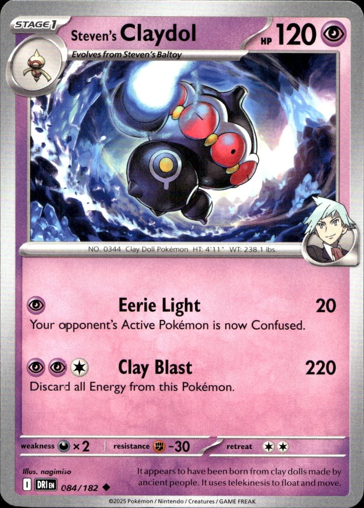 Steven's Claydol - SV10 84/182