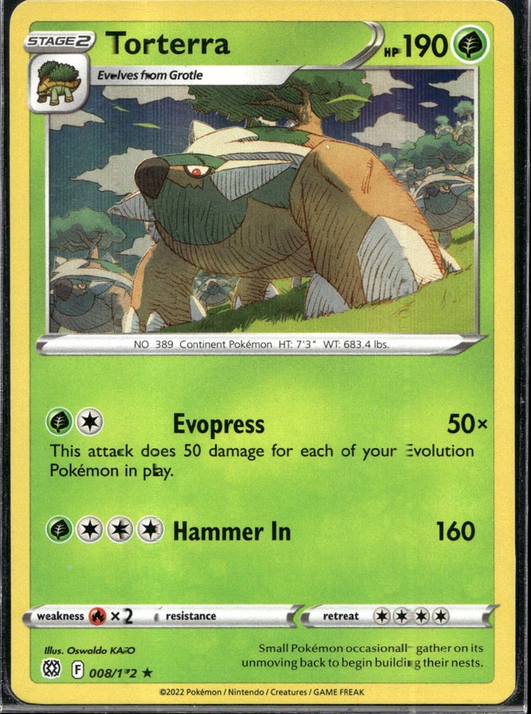Torterra - SWSH9 8/172