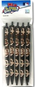 San Francisco Giants Click Pens 5pk