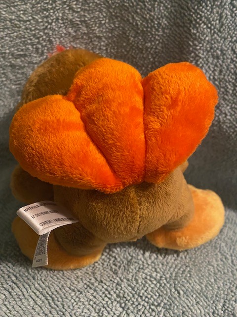 Taddle Toes AuroraTurkey 8"x5" Brown and Orange - Image 2