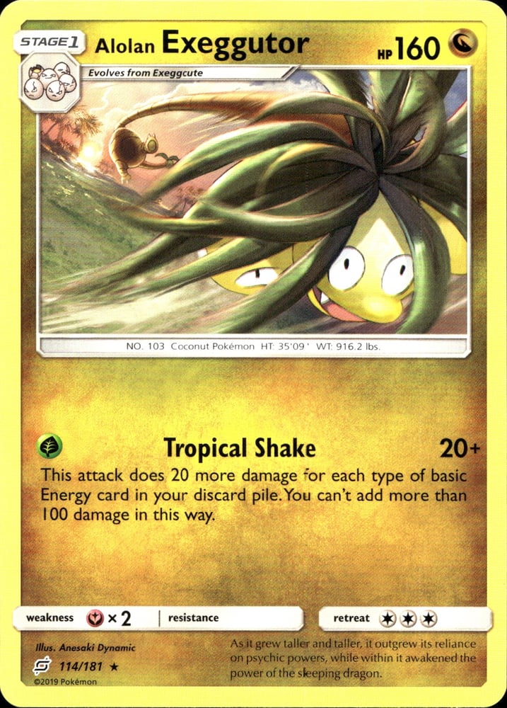 Alolan Exeggutor - SM9 114/181