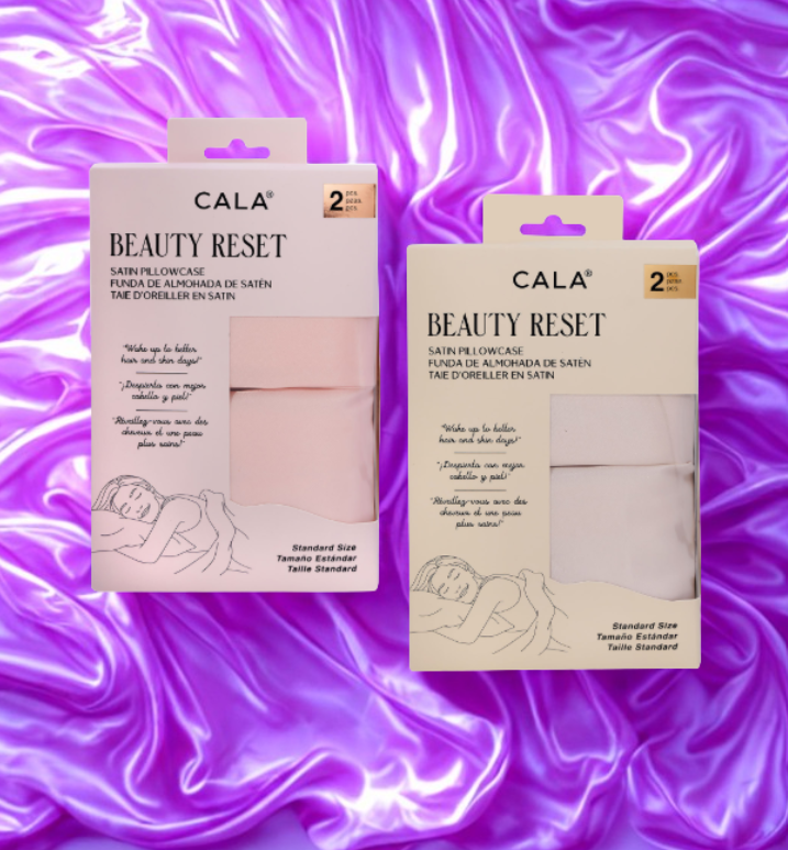 CALA BEAUTY RESET SATIN PILLOWCASE 2pcs — Bama Tan boutique, Tuscaloosa AL