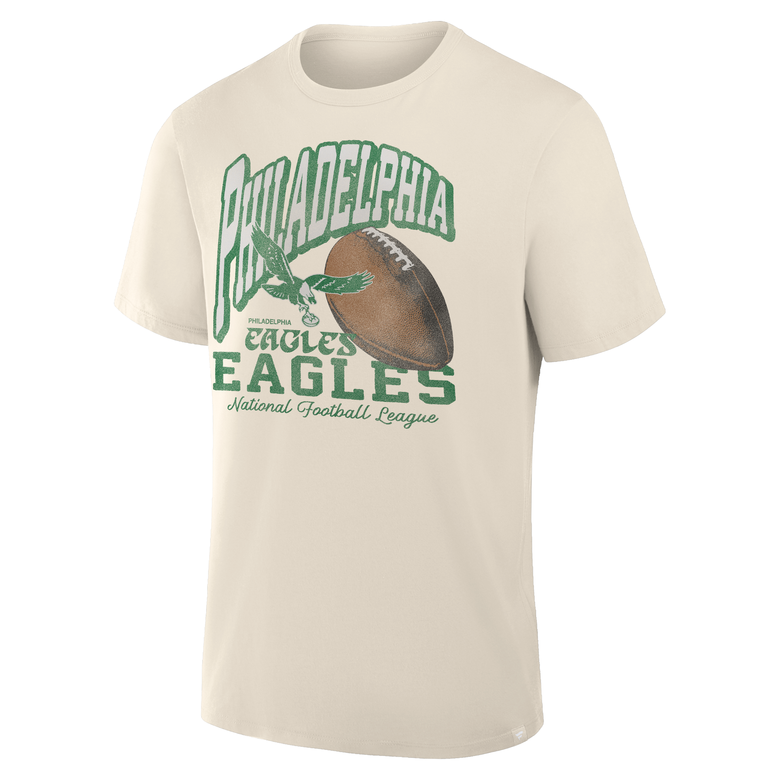 Philadelphia Eagles Retro Natural Clock Management Shirt