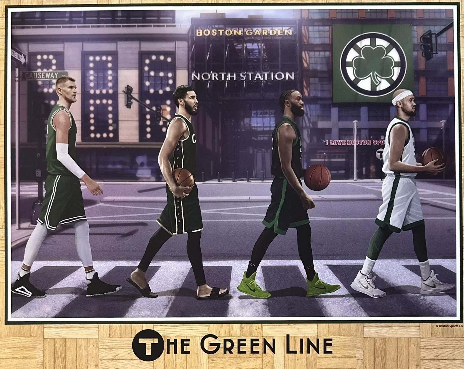 The Green Line 2025 Wall Print 16" x 20" img