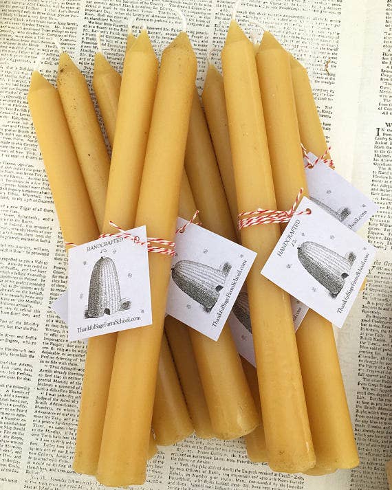 Homesteader Taper Candles