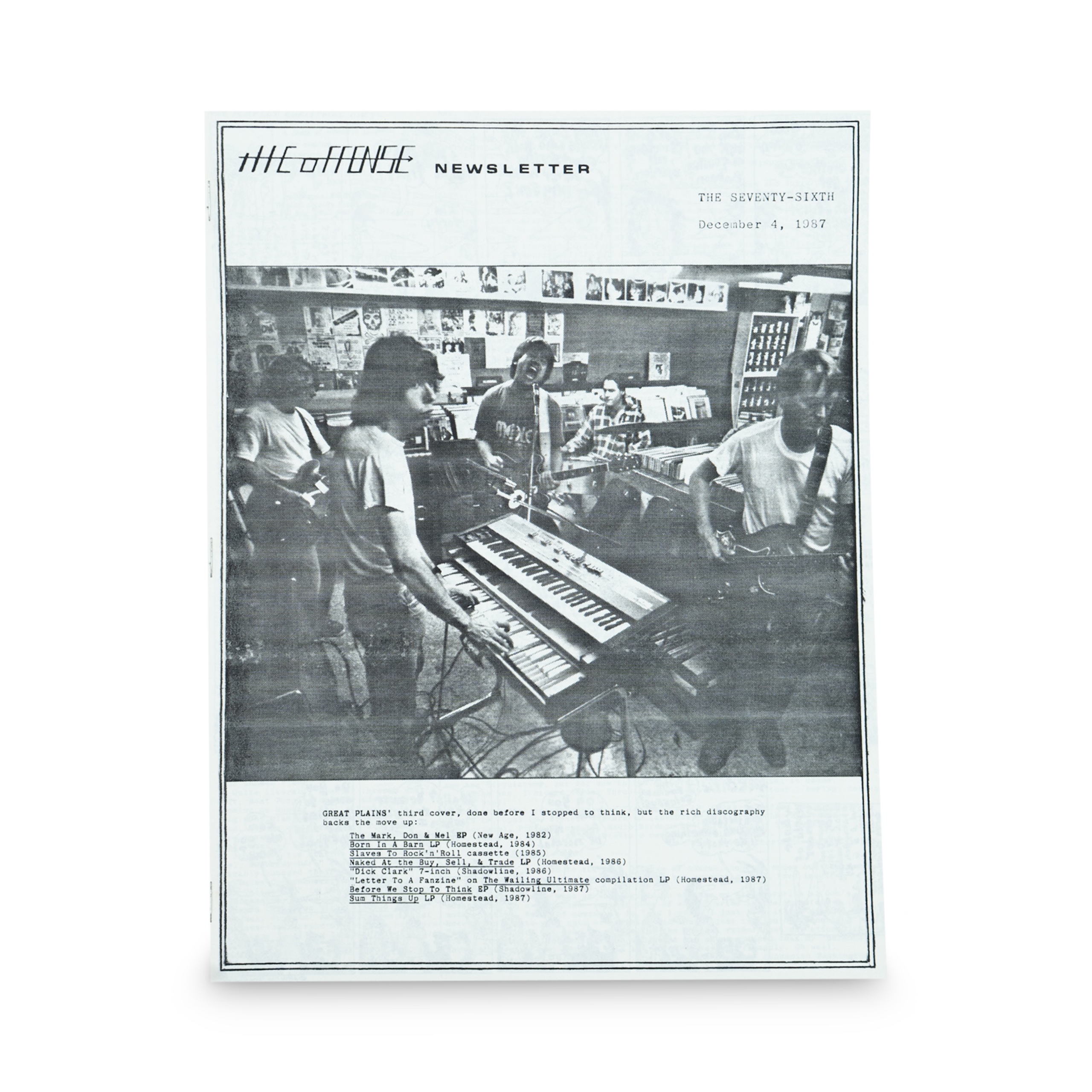 The Offense -- Issue #76 [Miscellaneous Magazine]