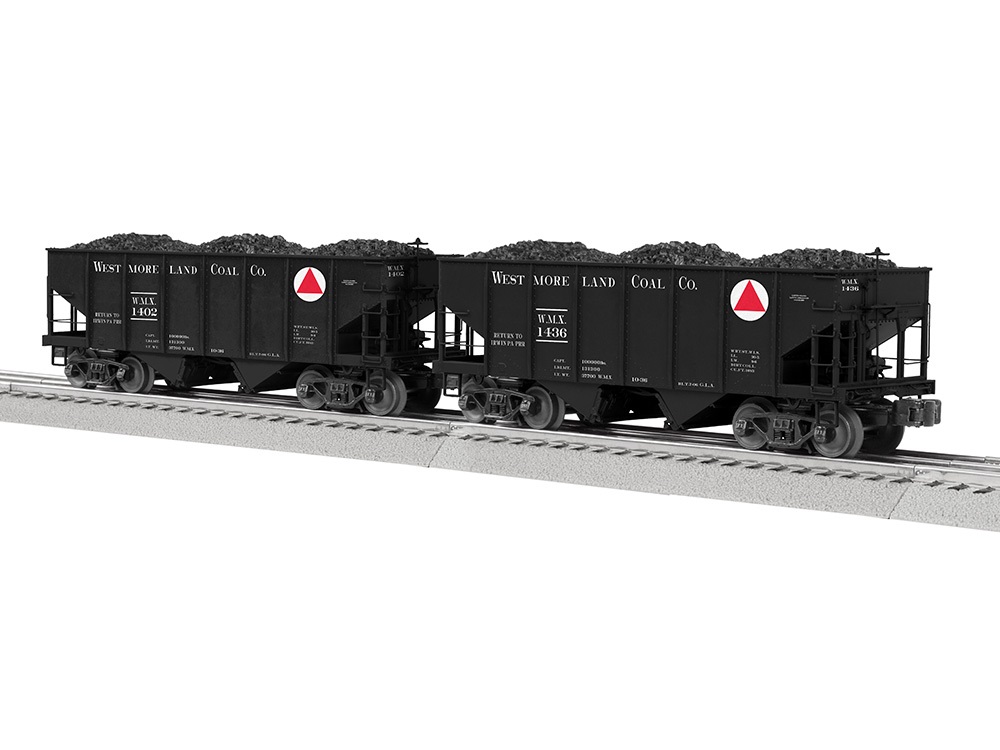 Westmoreland Coal Gla 2 Pack 2326500 O Scale