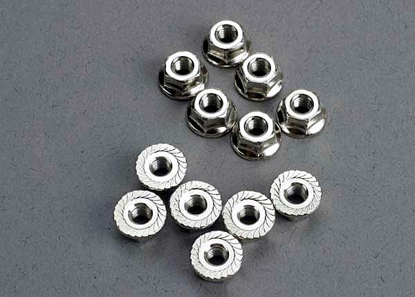 Nuts 3mm Flanged 2744