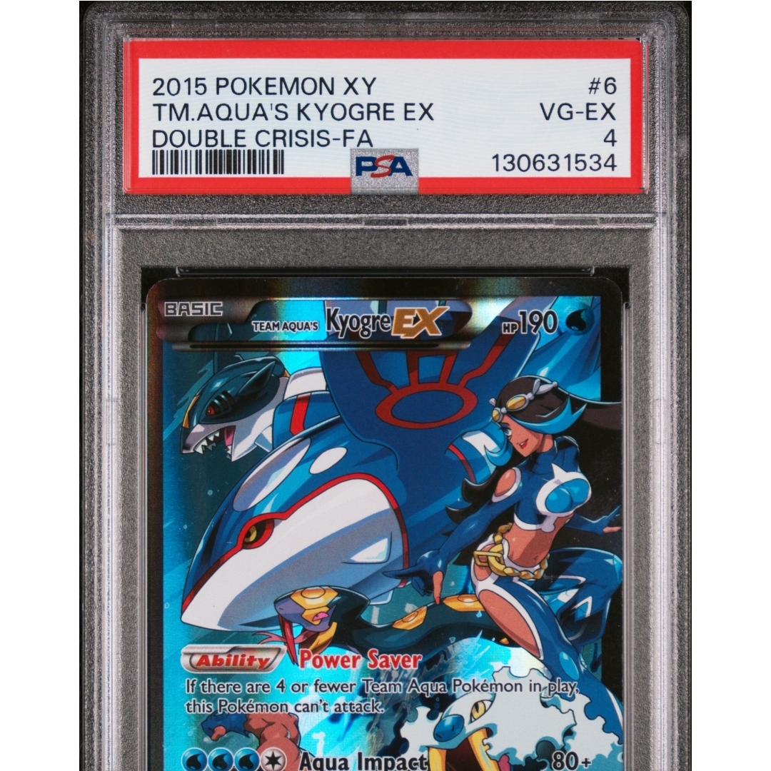 Psa 4 Kyogre FA Double Crisis