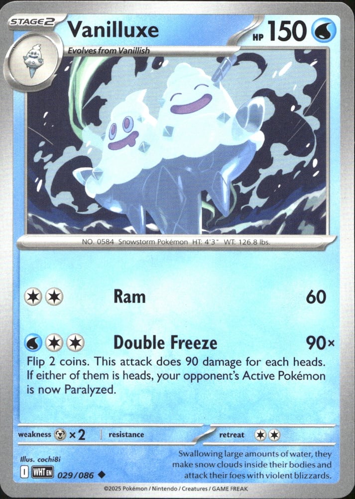 Vanilluxe - SV10.5W 29/86