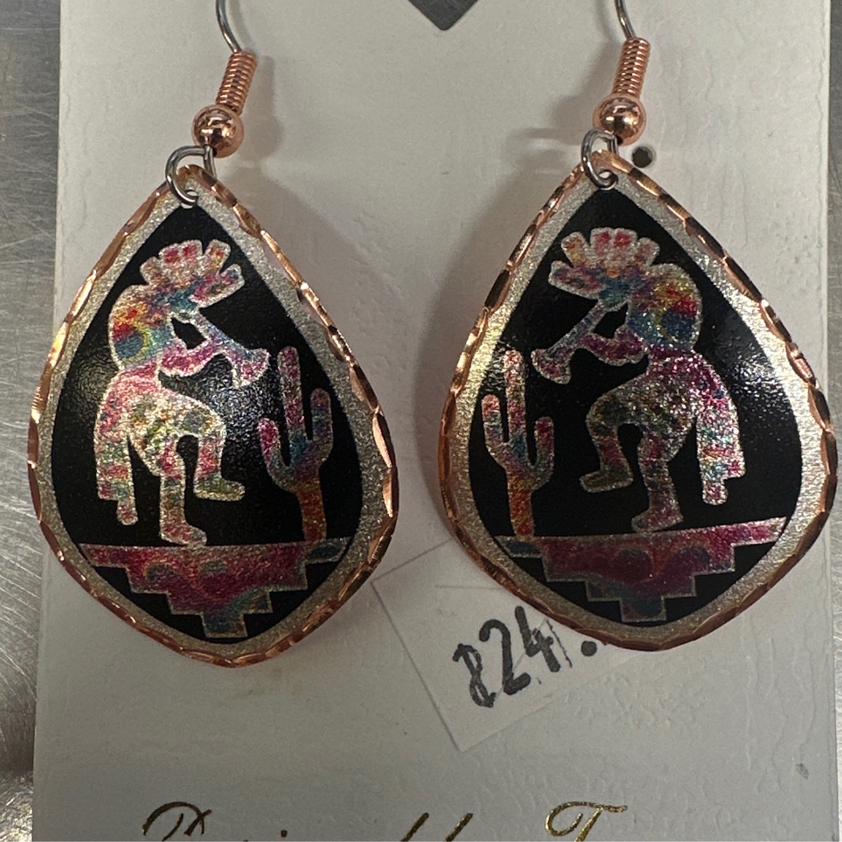 Colorful Koko Earrings - Saguaro drop