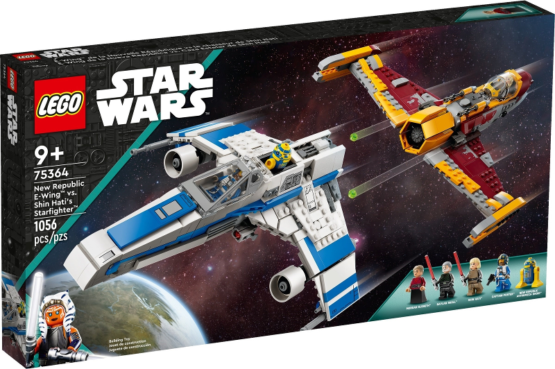 75364 New Republic E-Wing vs. Shin Hati's Starfighter