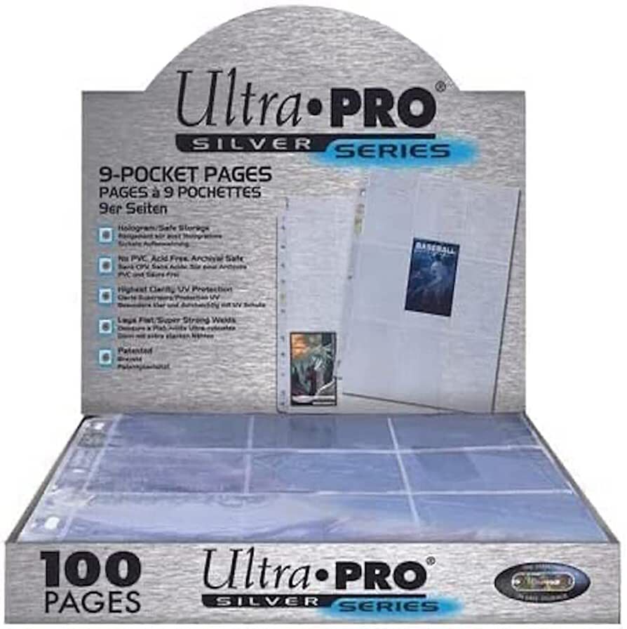 9 Pocket Sheet Protector Box