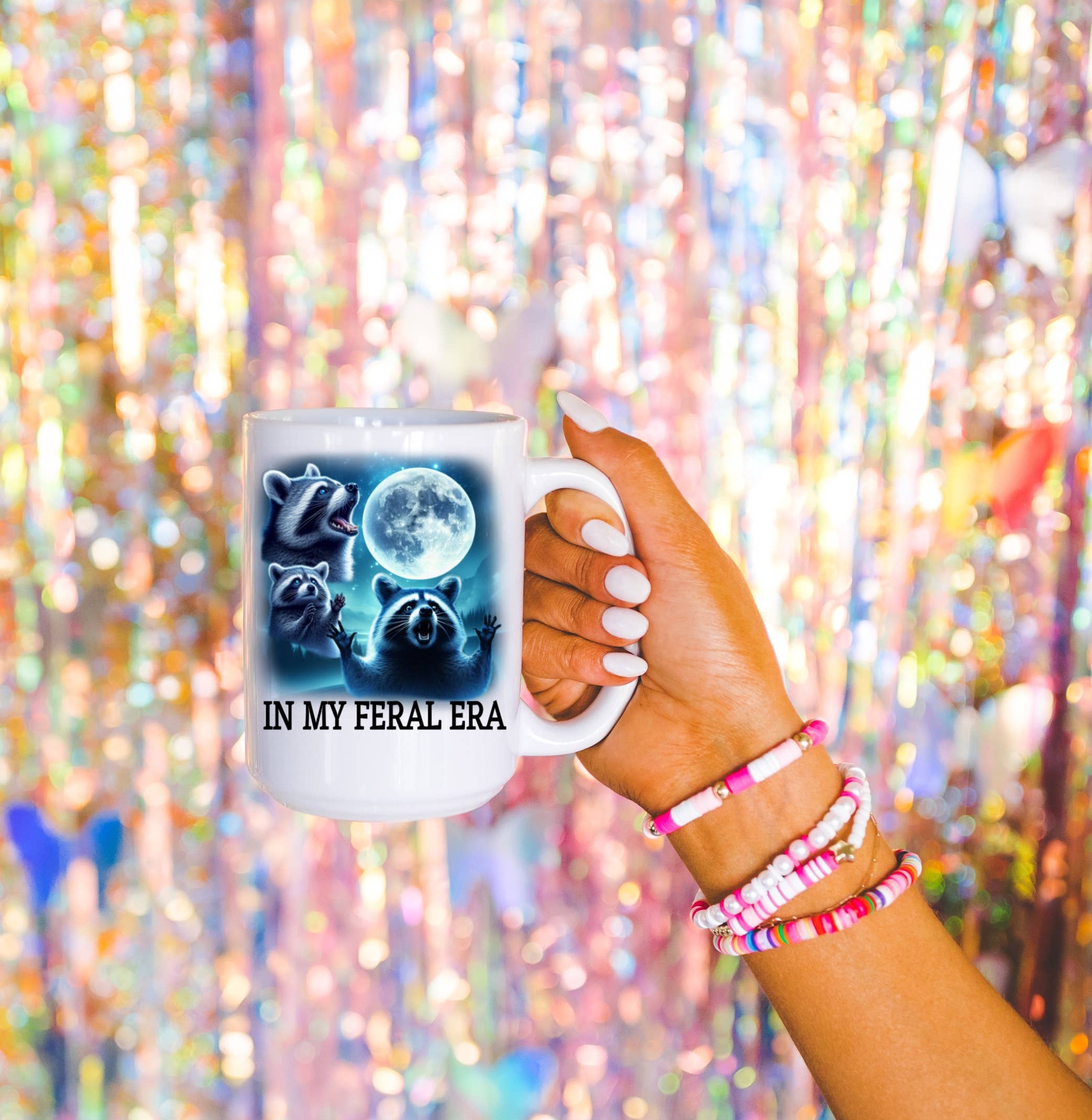 Ace the Pitmatian Co - In My Feral Era Coffee Mug: 15 oz