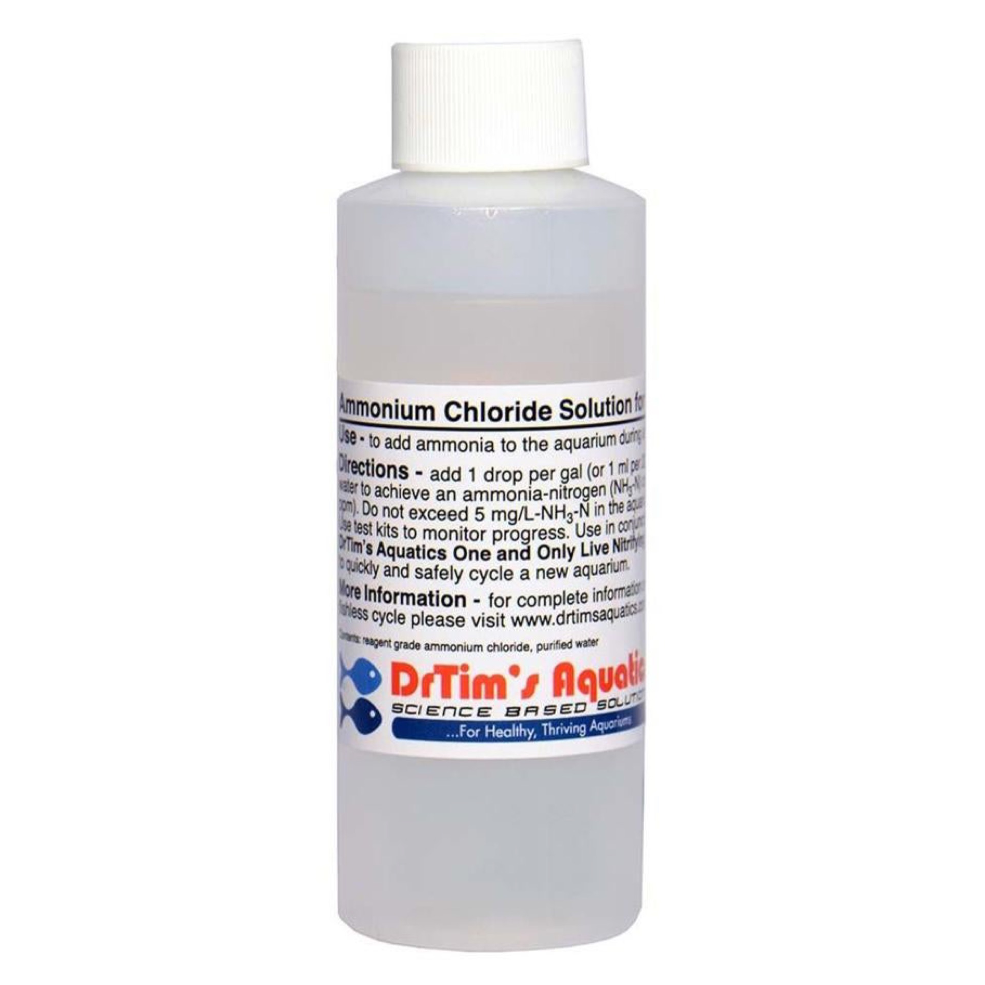Dr. Tim’s Aquatics Ammonium Chloride Solution for Fishless Cycling