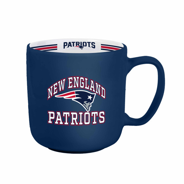 New England Patriots Team Stripe Design Coffee Mug 15oz