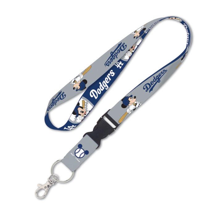 Los Angeles Dodgers Mickey Mouse Lanyard