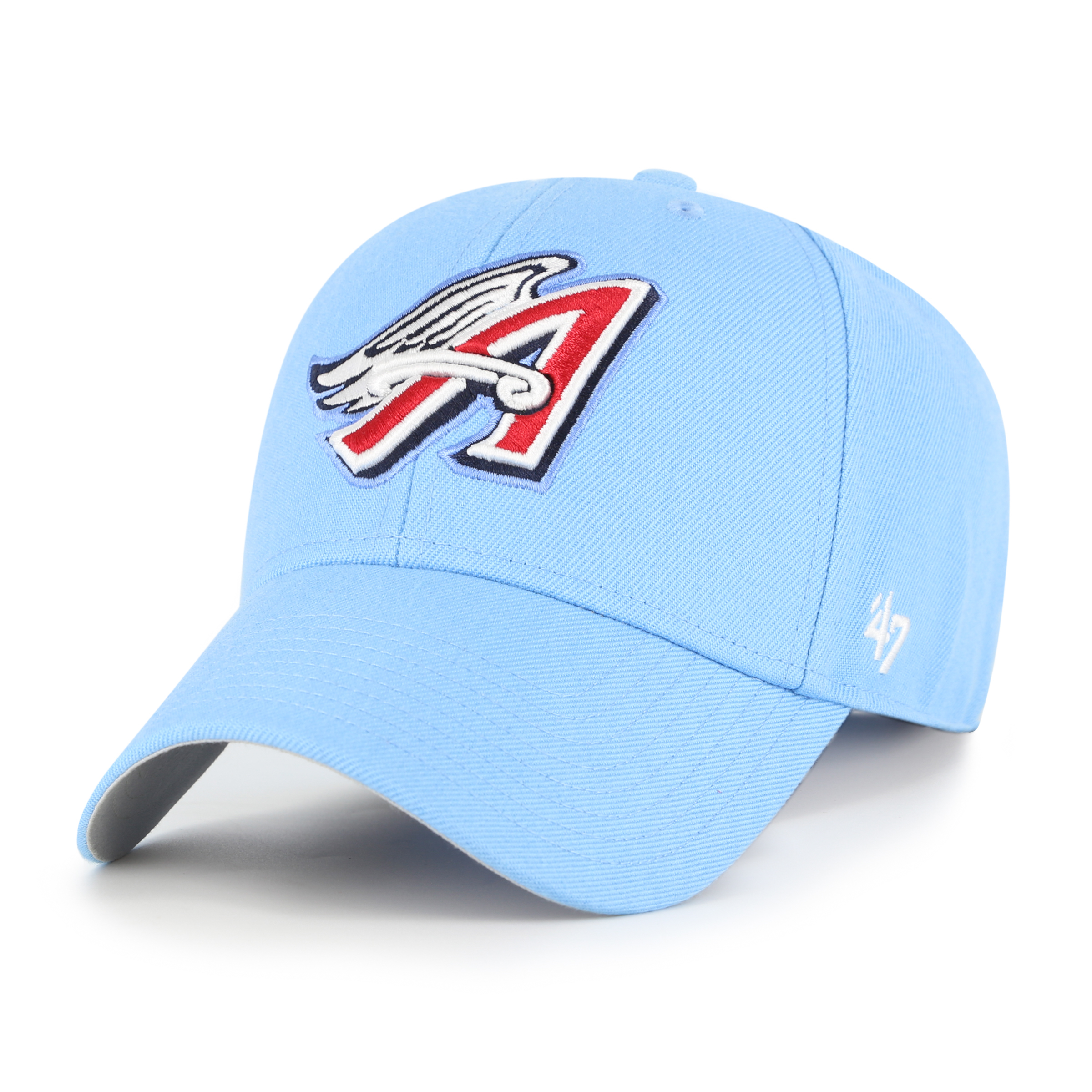 Anaheim Angels Columbia '47Brand MVP Cooperstown Adjustable Hat